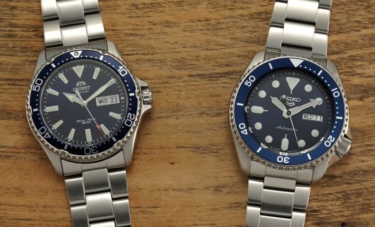 seiko 5 sports vs orient kamasu