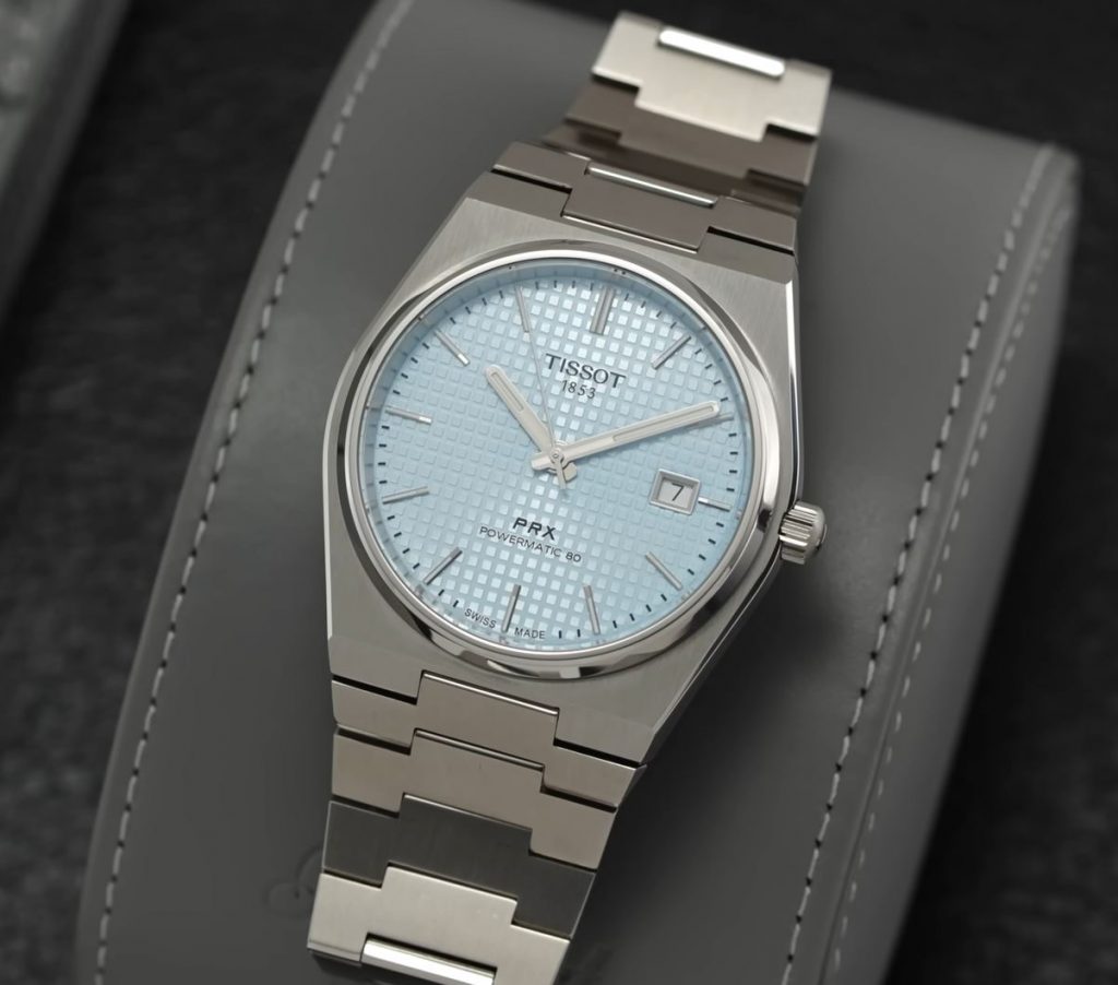 tissot prx esfera gofre