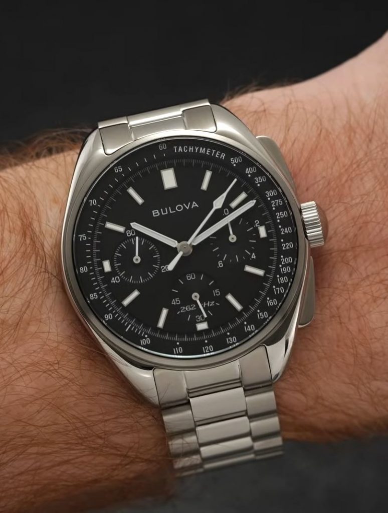 bulova lunar pilot wirst shot